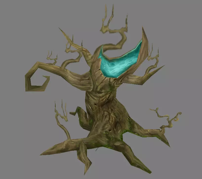 Model Arena - Variation grass flowers trees 01 01 3D model_0