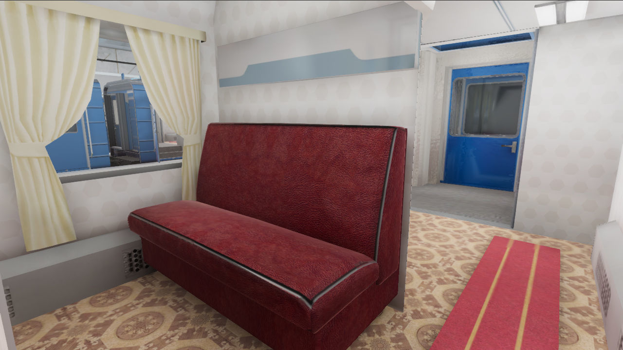 Trains Passenger and Train Stations Bundle - 4 Scenes Low-poly 3D model_19