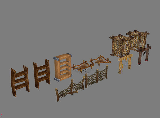 del Arena - Weapons railing prison sentence is 01 3D model