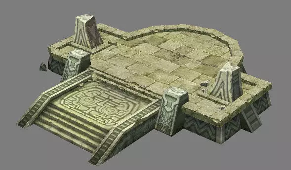 Arena - Wetland Area - Lizard Man Remains -01 01 3D model_0