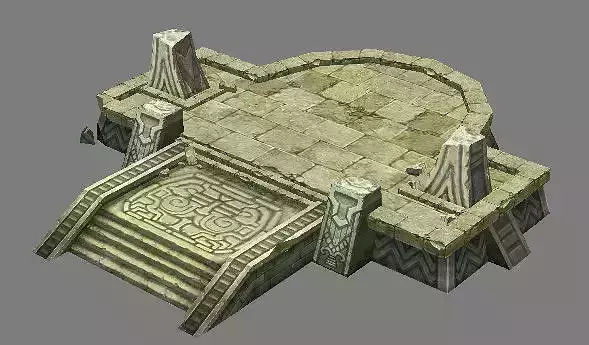 Arena - Wetland Area - Lizard Man Remains -01 01 3D model