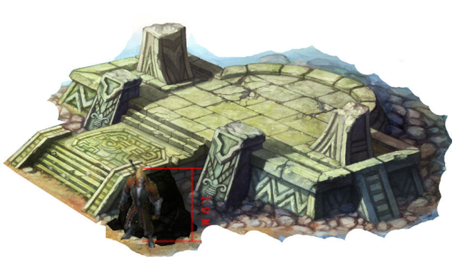 Arena - Wetland Area - Lizard Man Remains -01 01 3D model_1