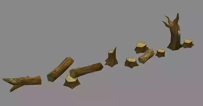 del Arena - Wetland Area stumps combination 01 01