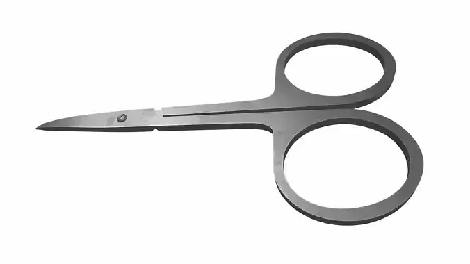 Nail scissors colect2 3D model
