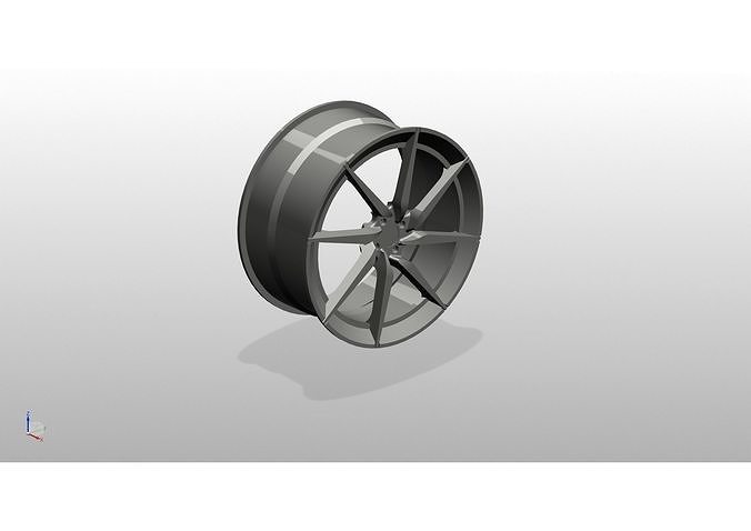 ASTON WHEEL 007 SPY 3D print model