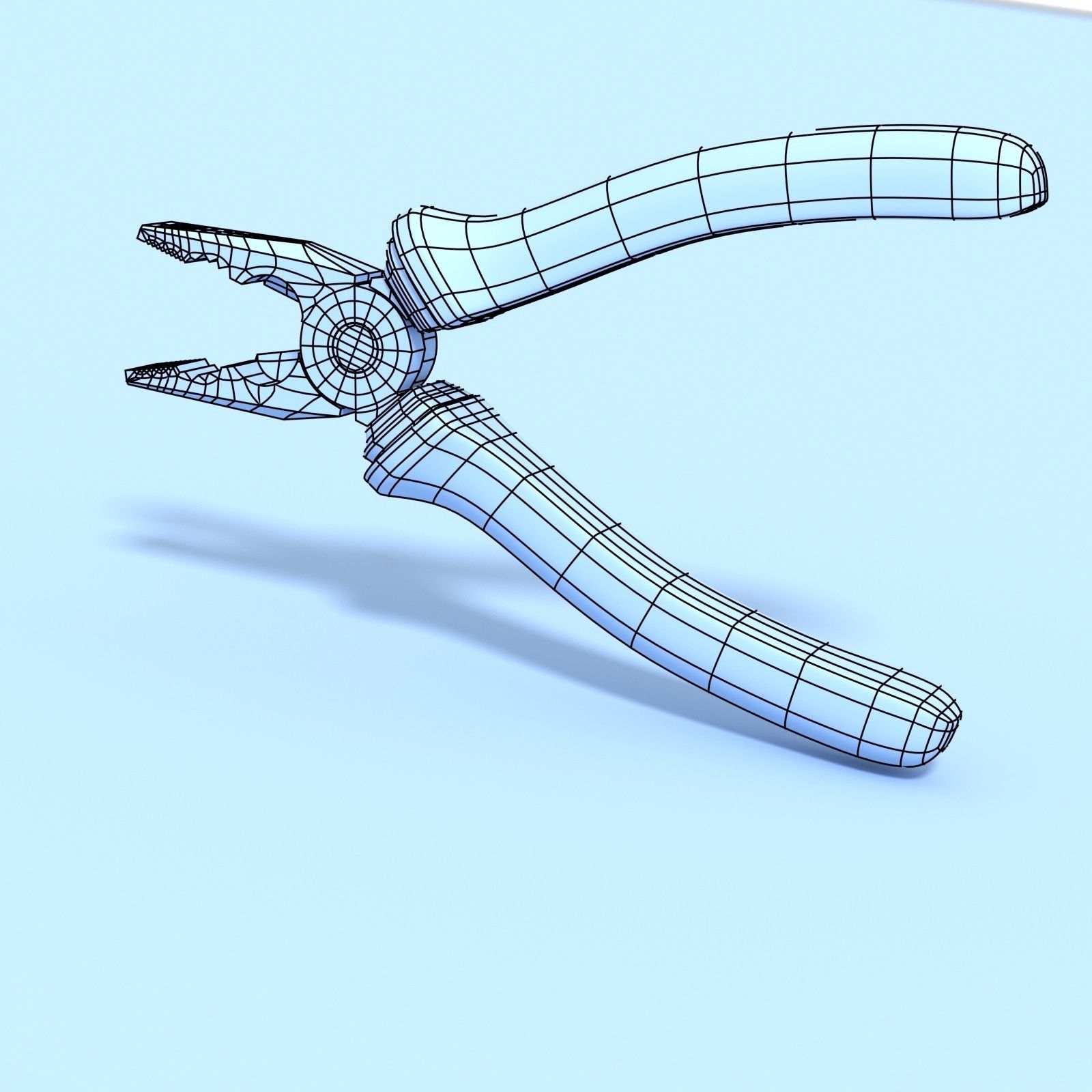 Pilers Tool 3D model_7