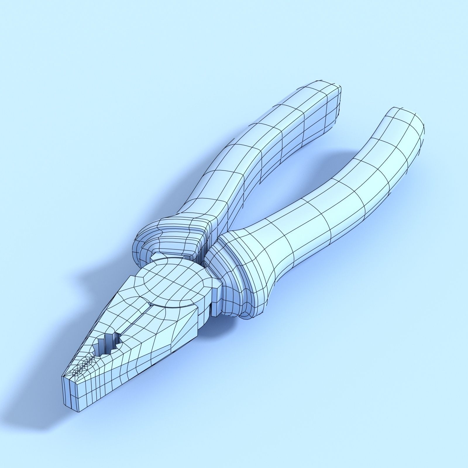 Pilers Tool 3D model_4