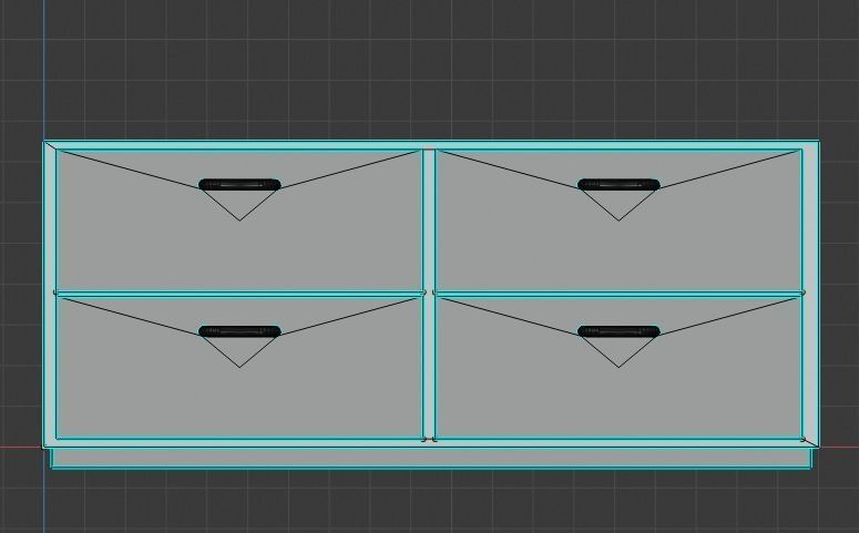 Drawer 3D model_13