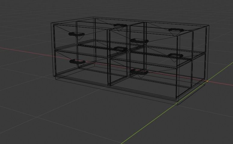 Drawer 3D model_20