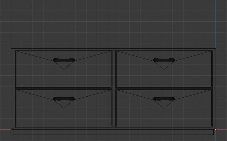 Drawer 3D model_23