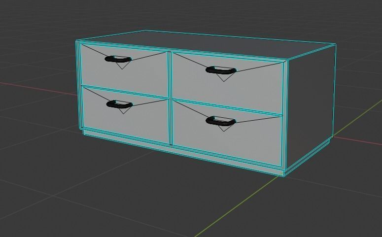 Drawer 3D model_19