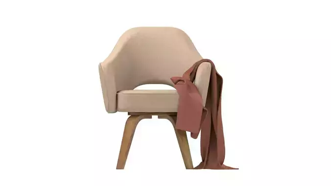 Chair model vintage 3D model