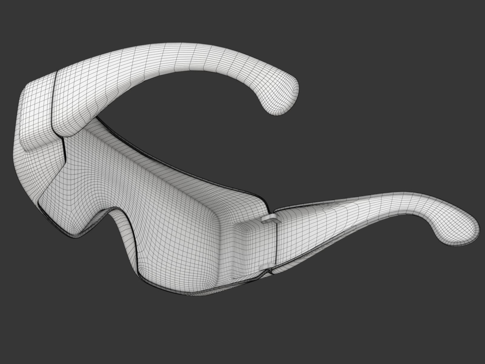 Safety Working Glasses 3D model_24