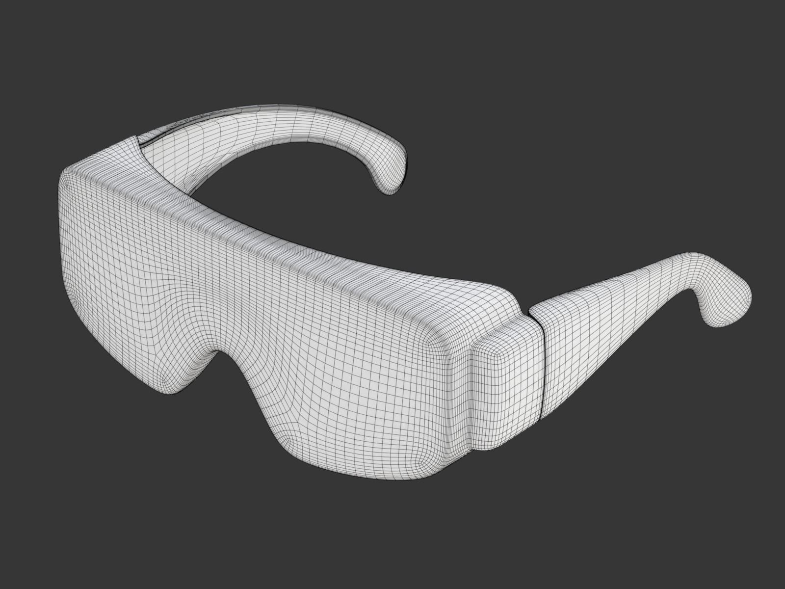 Safety Working Glasses 3D model_23