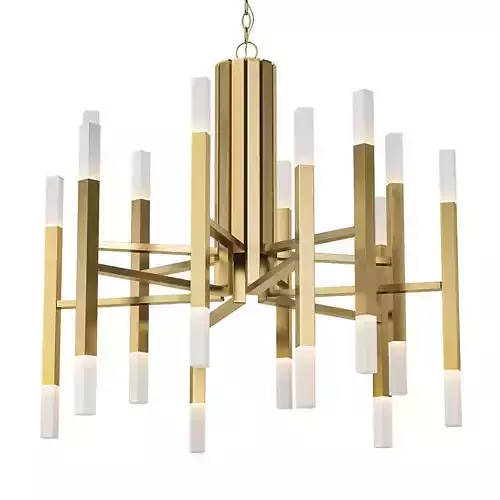 Ecolight chandelier 3D model