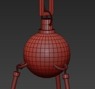 Mini Chandelier 3D model_3