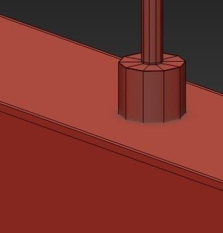 Umei geometric chandelier 3D model_1