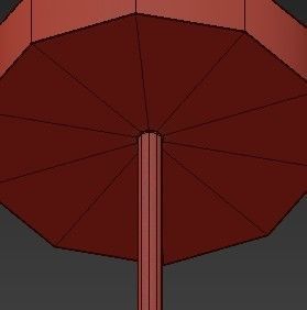 Umei geometric chandelier 3D model_2