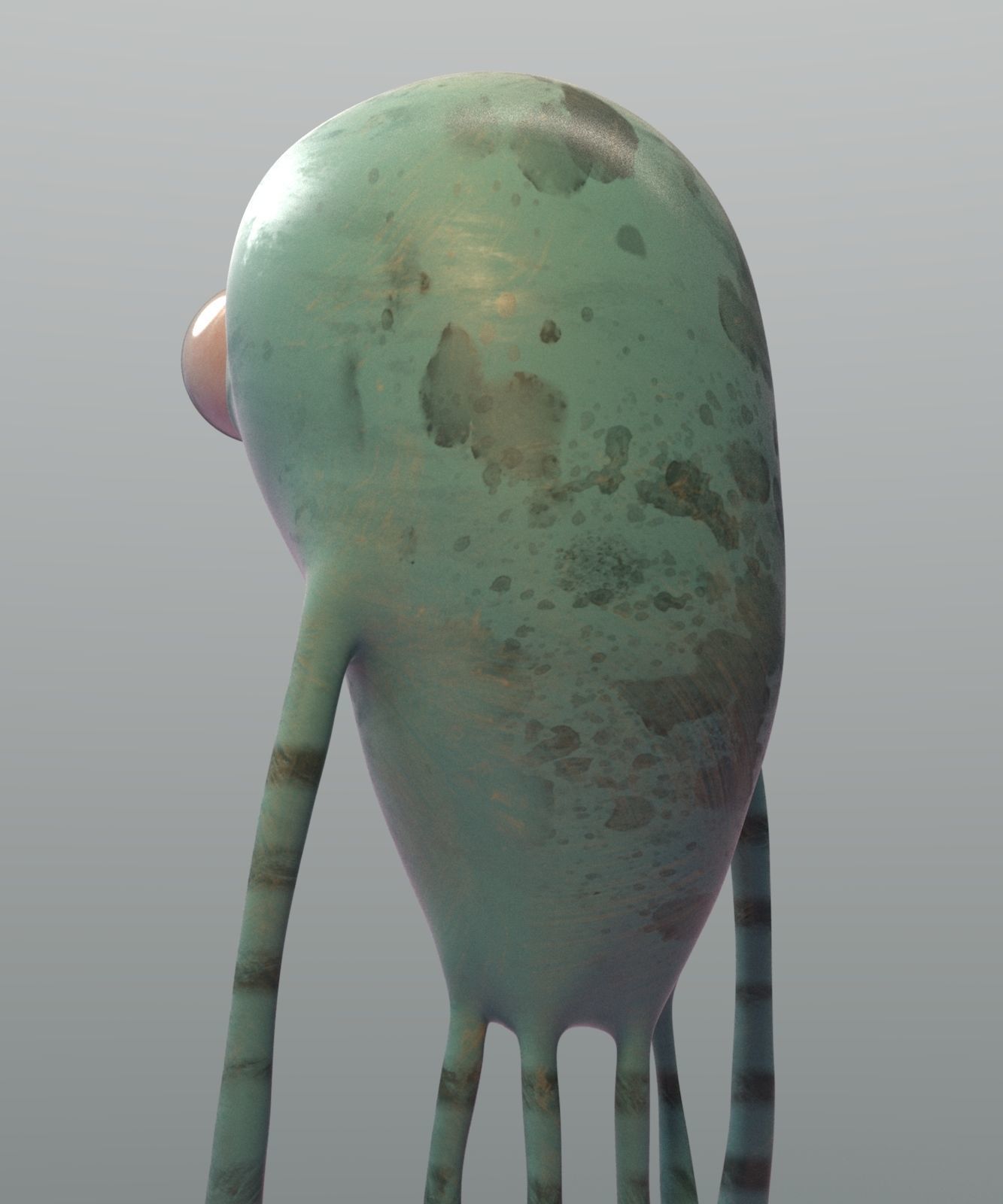 monster0002 creature with big eyes 3D model_7