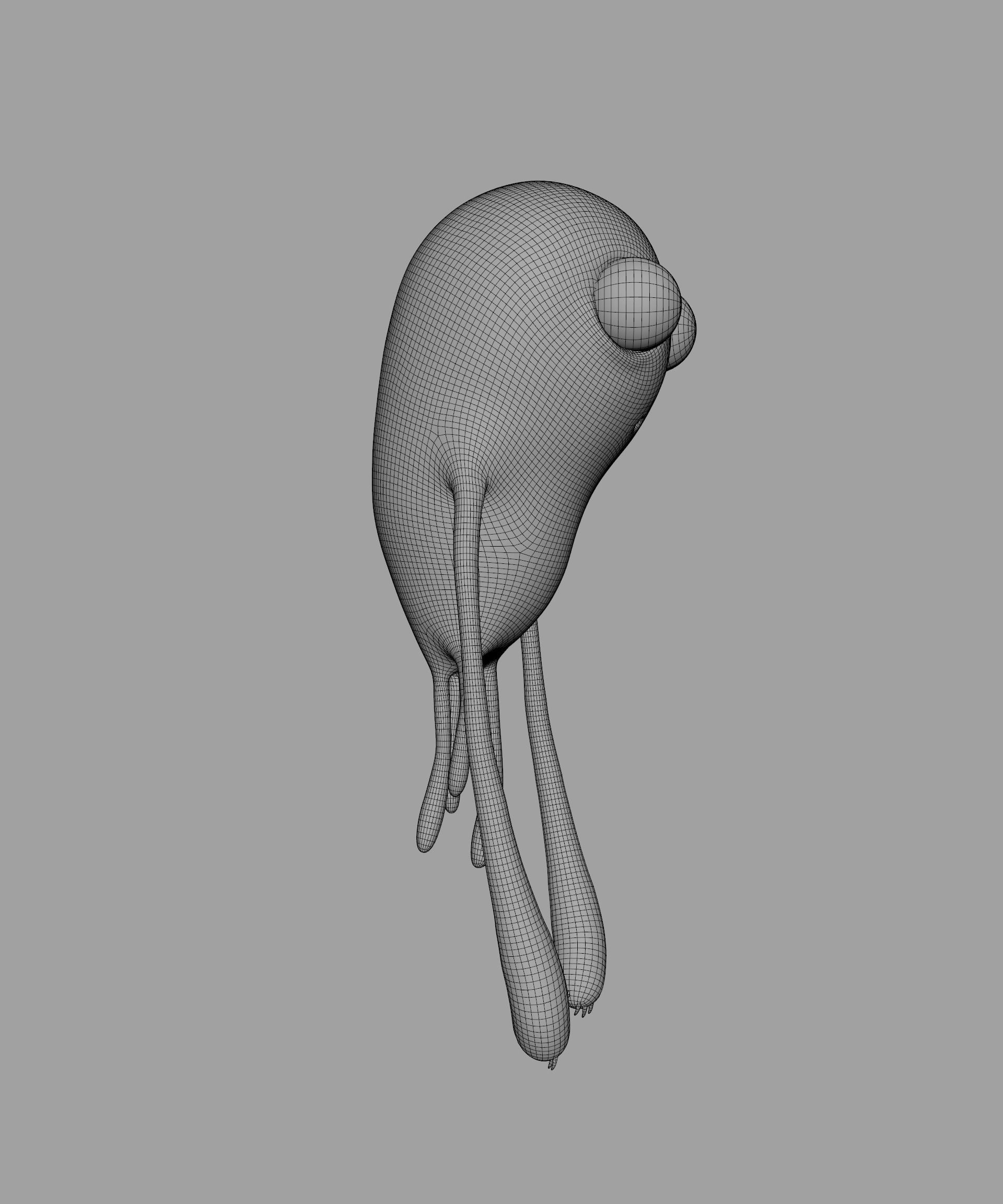 monster0002 creature with big eyes 3D model_14