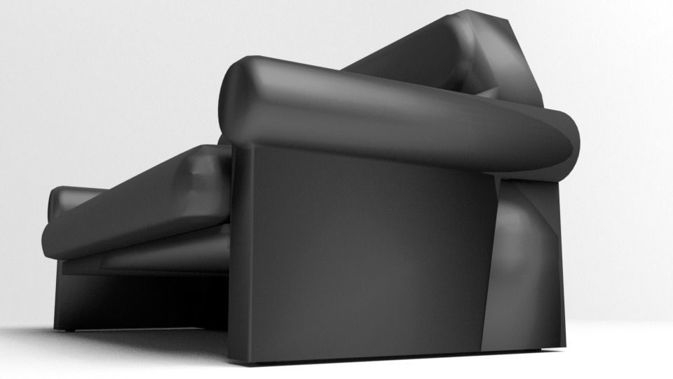 Sofa Three-Seater 9 3D model_3