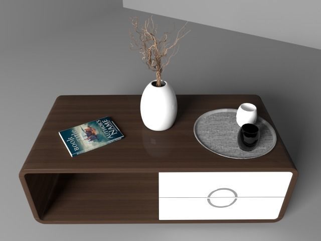 Center Table 3D model_5