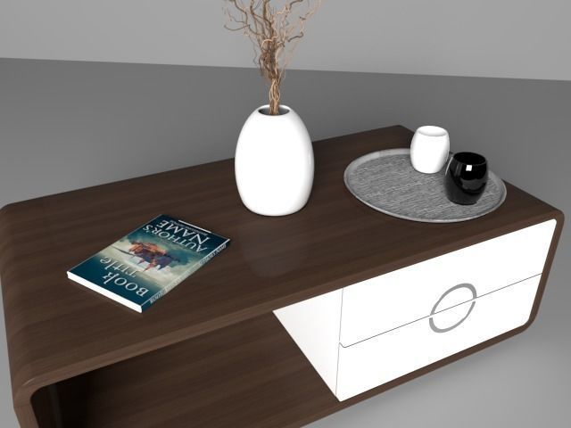 Center Table 3D model_7