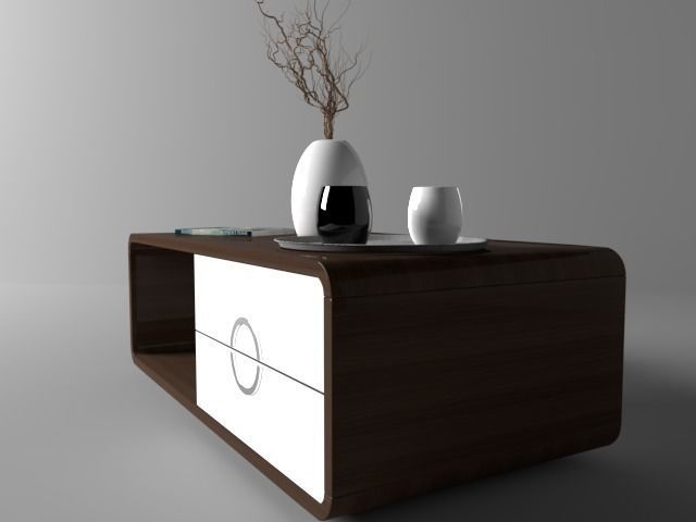 Center Table 3D model_6