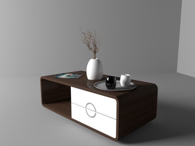 Center Table 3D model_4