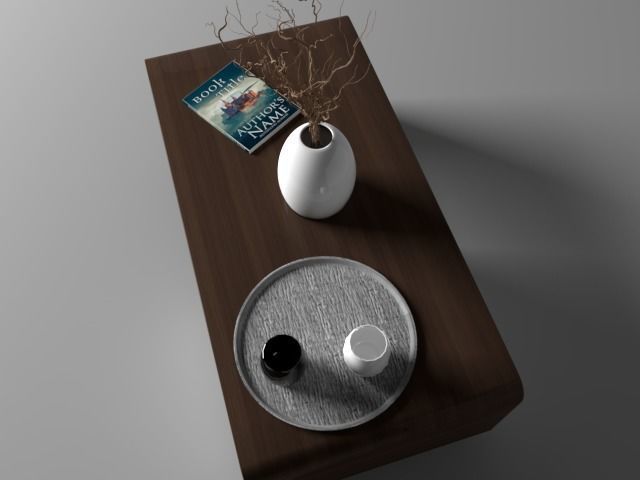 Center Table 3D model_1