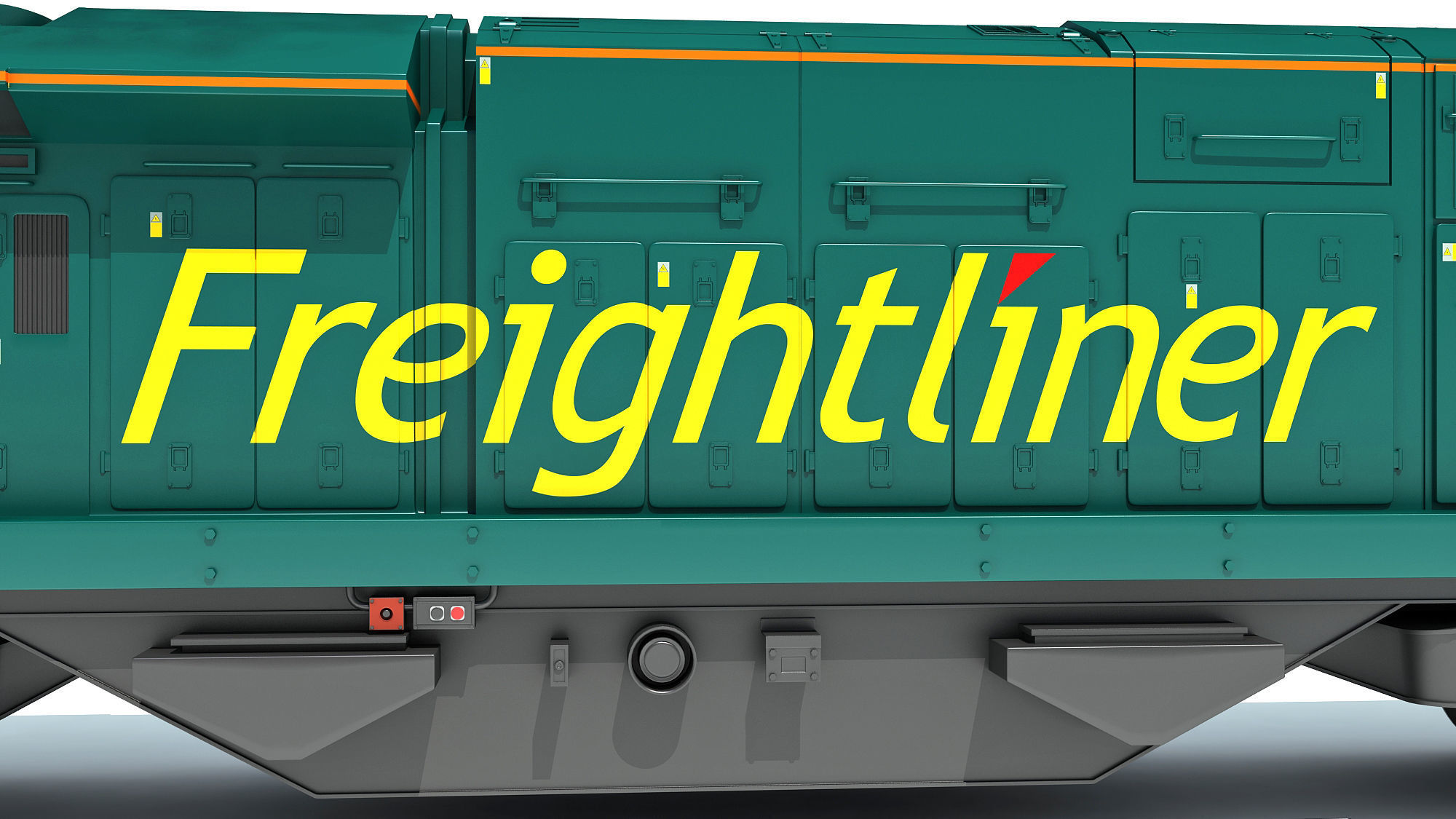 British Rail Class 70 PowerHaul Locomotive 3D model_17