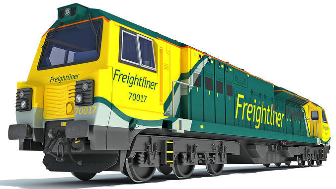 British Rail Class 70 PowerHaul Locomotive 3D model