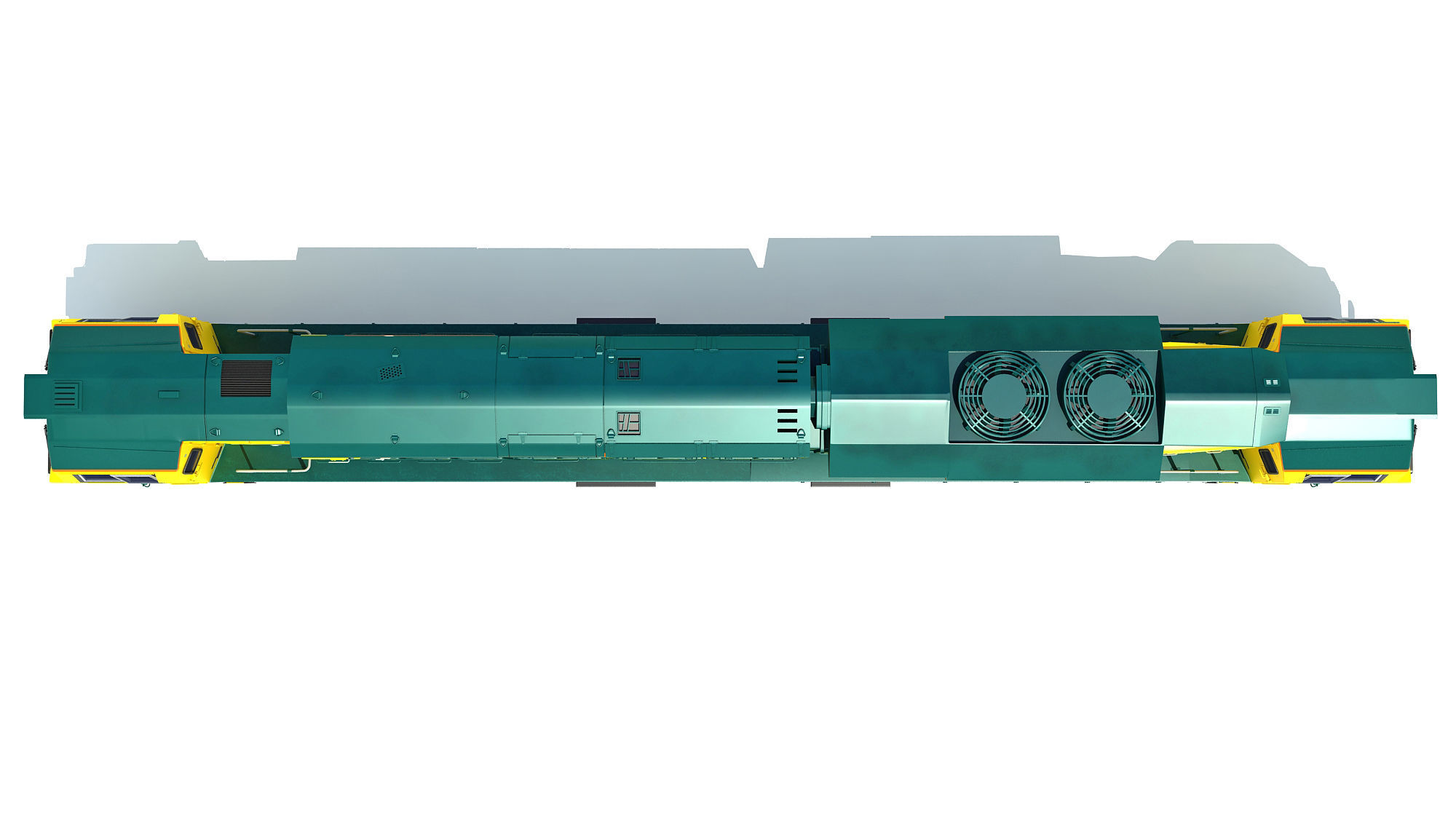 British Rail Class 70 PowerHaul Locomotive 3D model_12