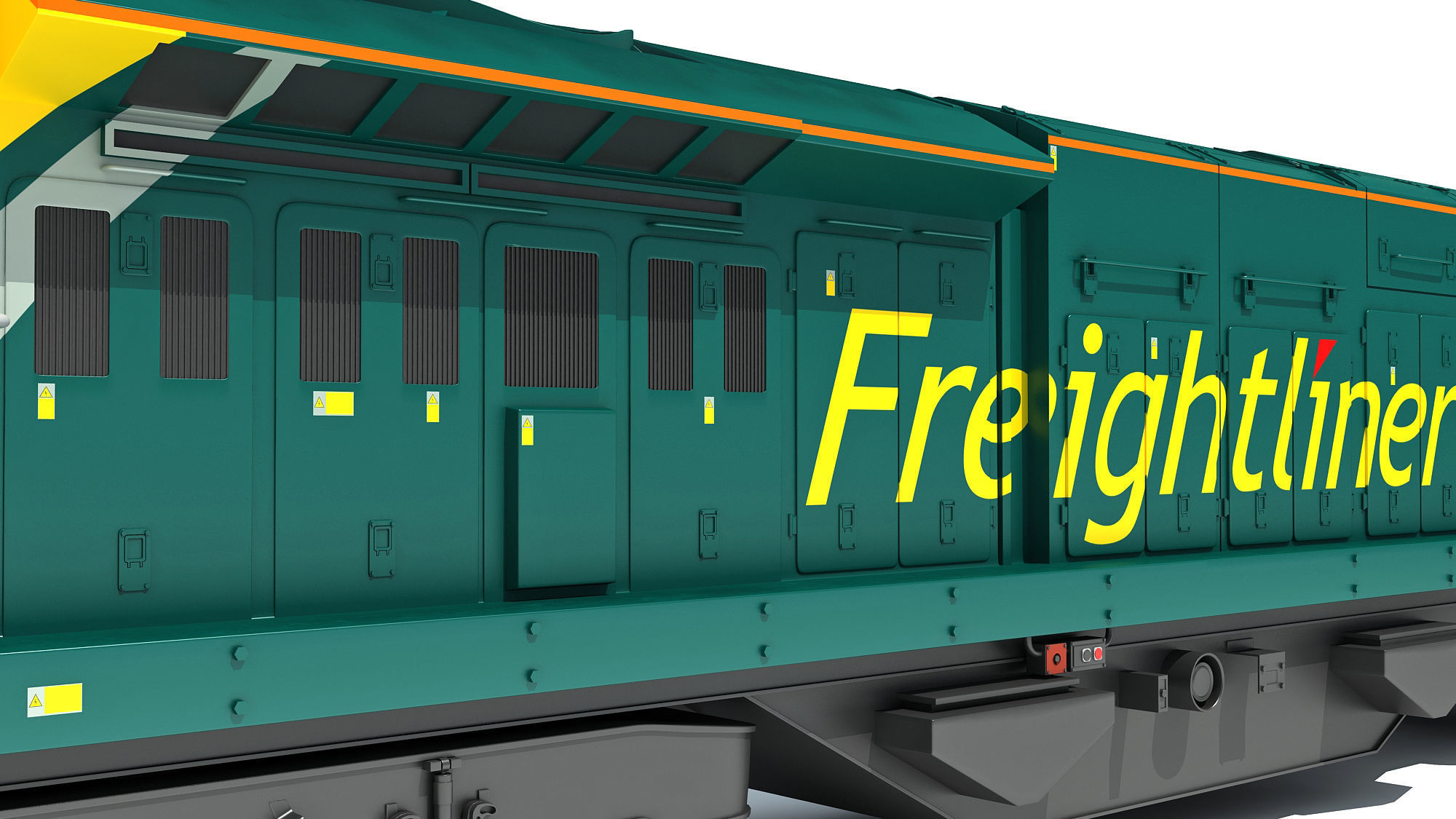 British Rail Class 70 PowerHaul Locomotive 3D model_16