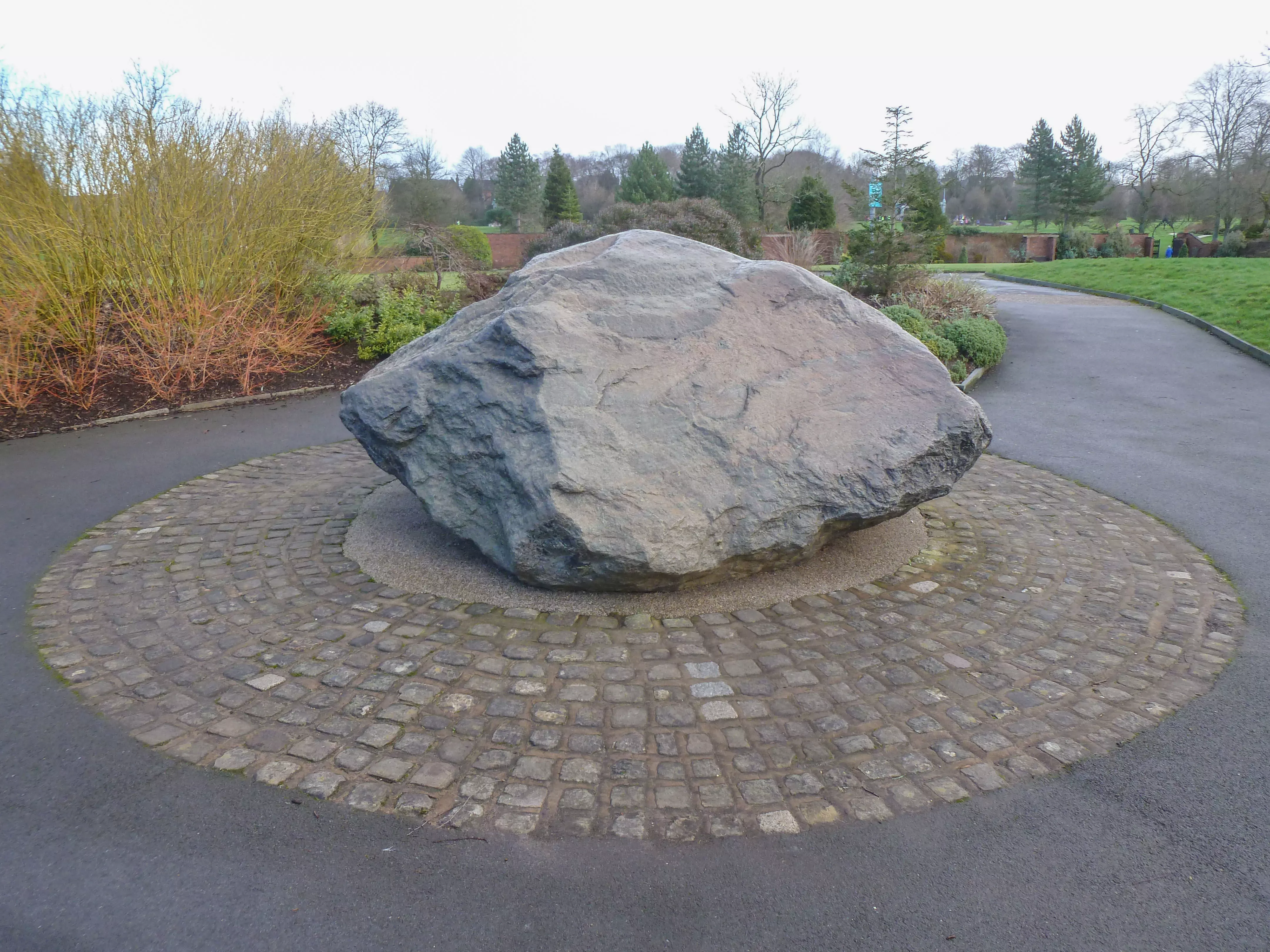 Park Rock Free low-poly 3D model