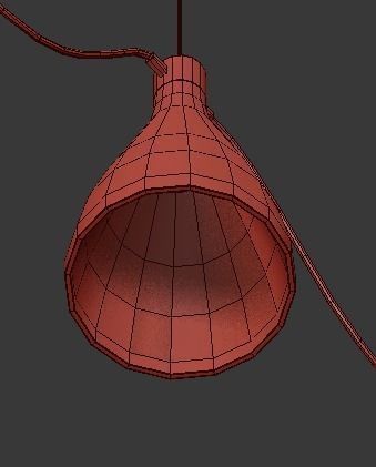 swell 3 string mixed pendant lamps 3D model_3