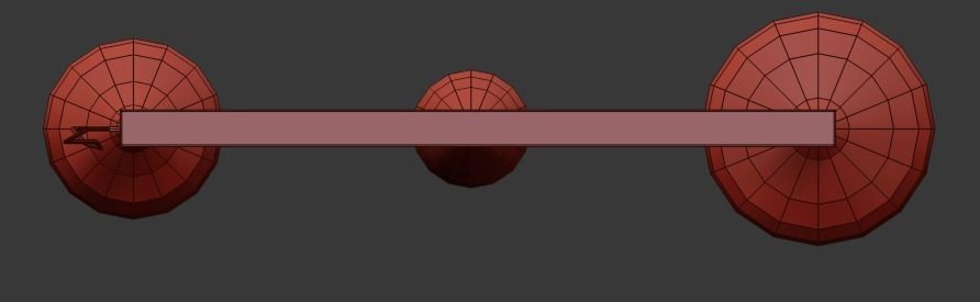 swell 3 string mixed pendant lamps 3D model_6