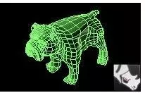 DogDog bulldog Free 3D model