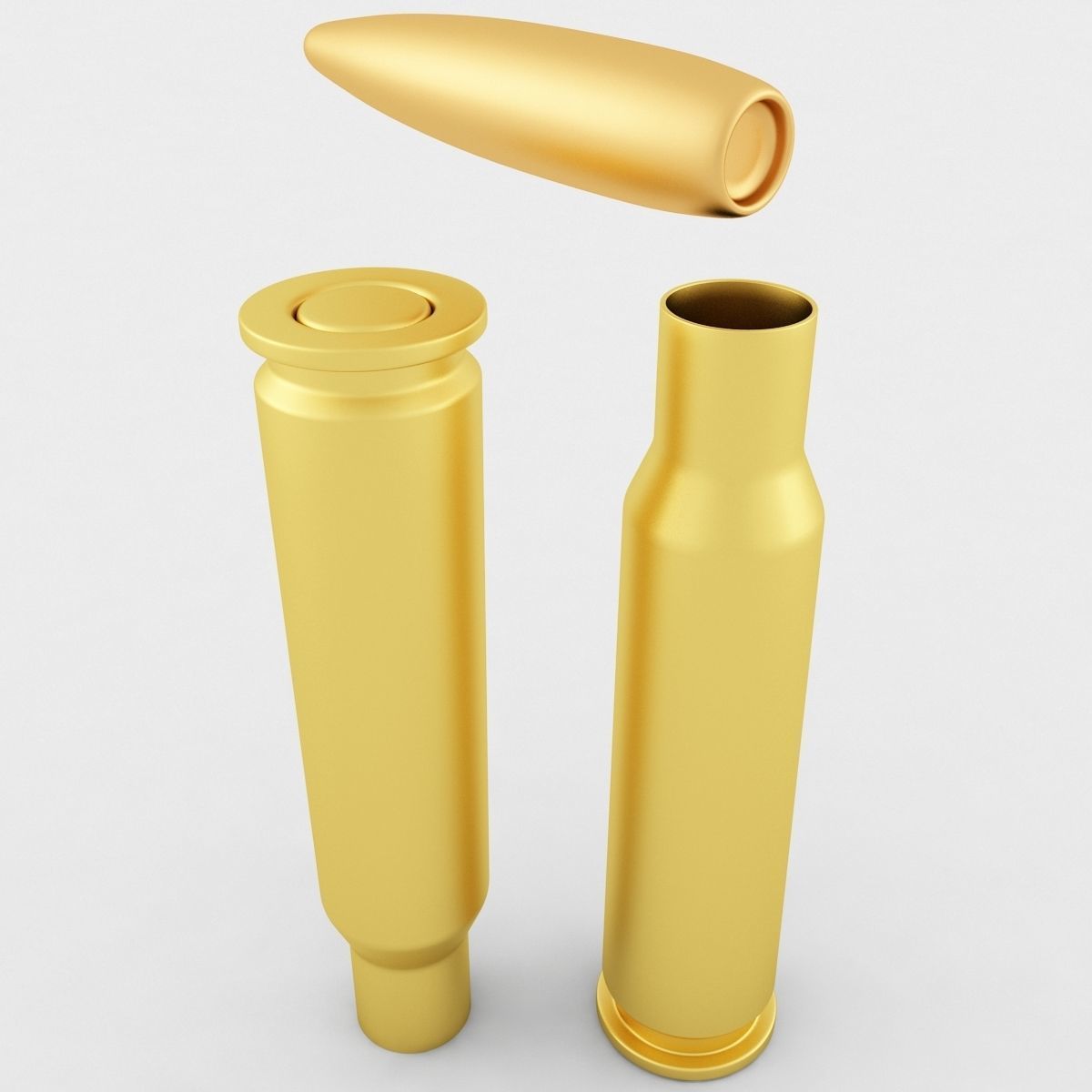 5 45x39 Cartridge 3D model_2