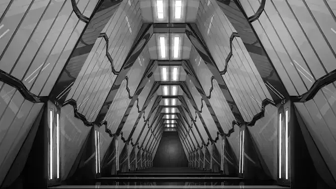 Sci Fi Corridor 
