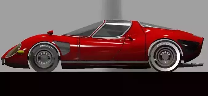 Alfa 33 Stradale file  3D print model