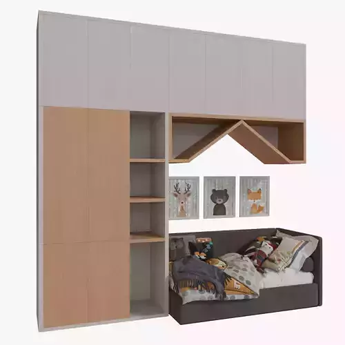 Wardrobe For Children 02