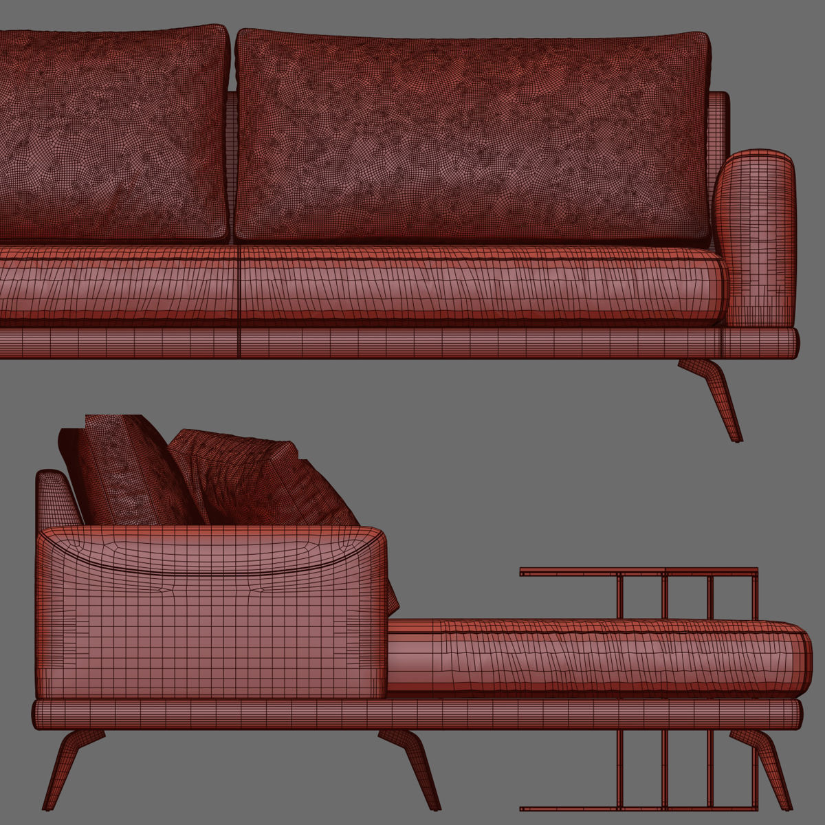 Doimo Salotti Philip sofa 3D model_5