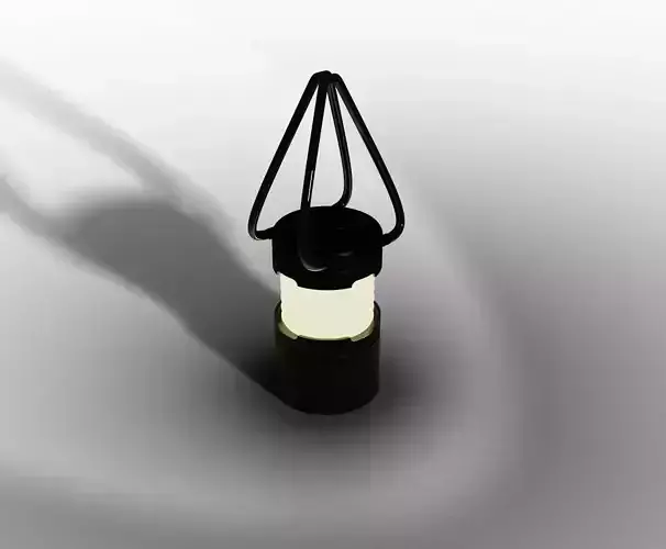 Camping lamp Sci Fi -Dark Design