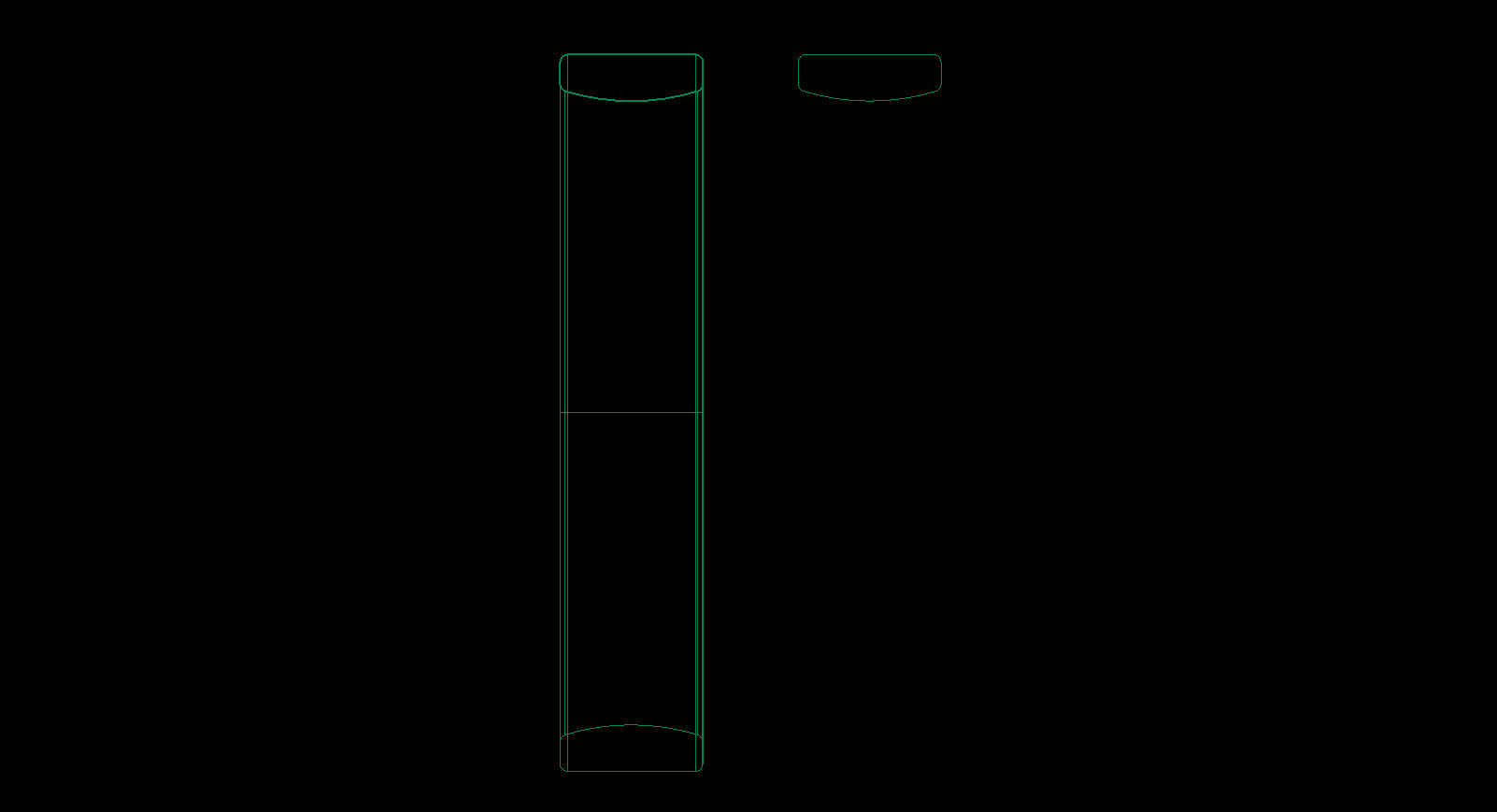 Flat Wedding Band 4 mm wide 3D print model_12