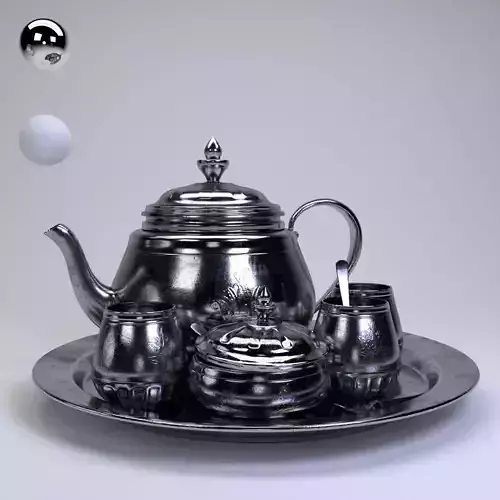Tea set silver