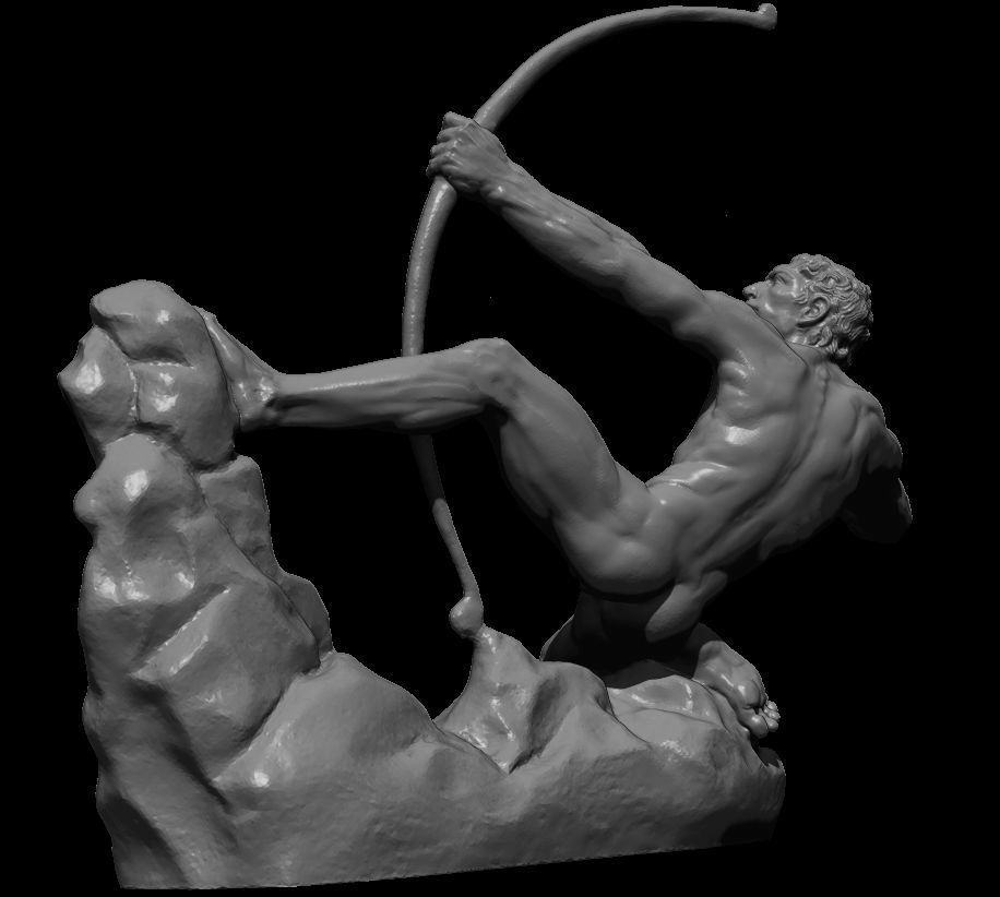 hercules antoine bourdelle 3D model_6