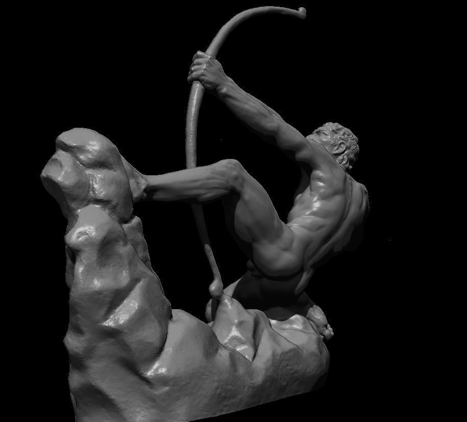 hercules antoine bourdelle 3D model_5