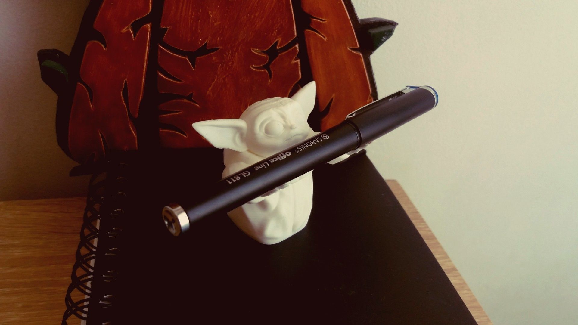 Baby Yoda Porta Lapiz 3D print model_8