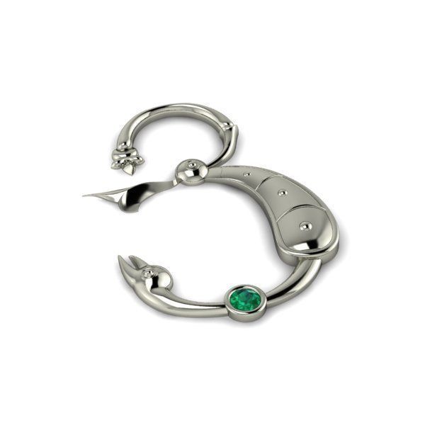 Bird calligraphy with armenian letter Ya 3D print model_23